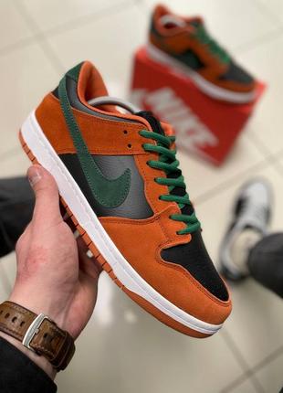 Кроссовки nike sb dunk low pro retro | кроссовки найк натуральная кожа замша |...
