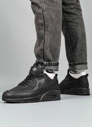 Чоловічі кросівки nike air max 90 surplus black кроссовки мужские найк аир макс черные