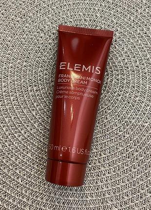 Зволожуючий крем для тіла elemis frangipani monoi body cream, 50 ml1 фото