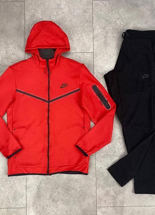 Осенний красивый спортивный костюм комплект nike tech fleece с капюшоном осенний спортивный костюм найк nike tech fleece