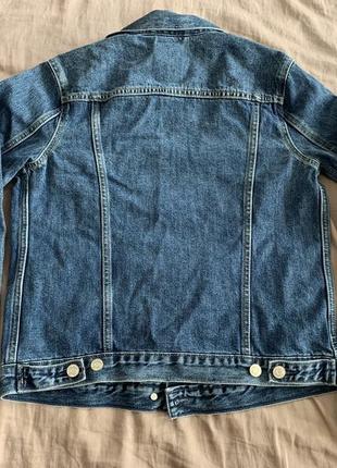 Классическая джинсовая куртка американского бренда3 фото