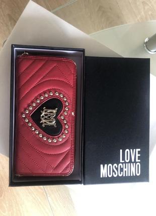 Кошелек love moschino