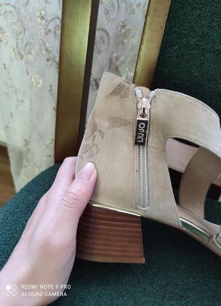 Liu jo новые б�осоножки оригинал, босоніжки, туфли, мюли, кожаные, кожа италия