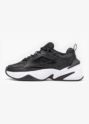 Кроссовки nike m2k tekno black &amp; white  ⁇  36-45.