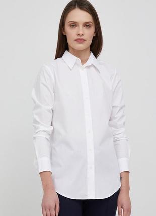 Белая рубашка ralf lauren