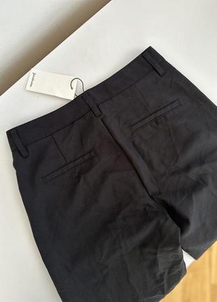 Классические брюки stradivarius 36 s брюки палаццо кюлоты женские черные брюки8 фото