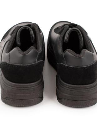 Стильные черные замшевые кроссовки кеды криперы на платформе толстой подошве модные кроссы6 фото