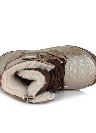 Зручні зимові шкіряні чоботи ddstep5 фото