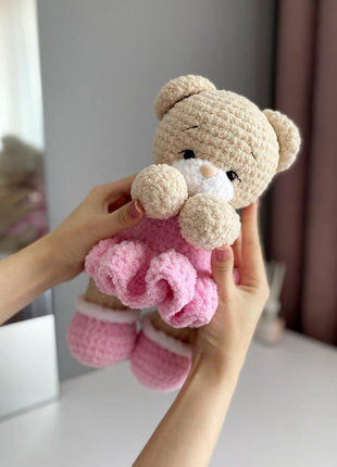 Ведмедик,іграшка плюшева2 фото