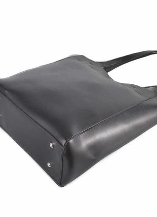 Женская модельная сумка lucherino 518 черный глянець3 фото