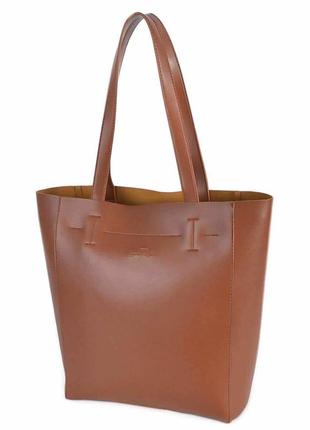 Жіноча модельна сумка lucherino 518 рудий