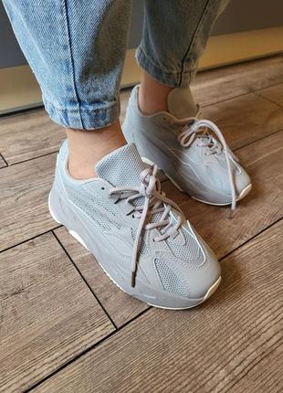 Женские кроссовки shoes grey1 фото