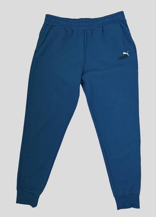 Мужские тёплые спортивные штаны брюки puma на флисе nike4 фото