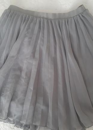 Серая юбочка дымка