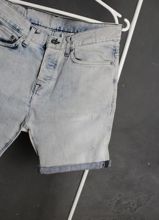 Стильні джинсові шорти з потертостями h&m4 фото
