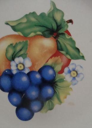 Тарелка фрукты ссср буды №968 )