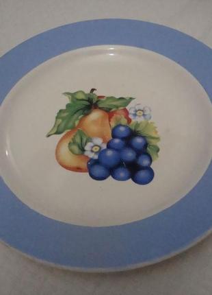 Тарелка фрукты ссср буды №968 )