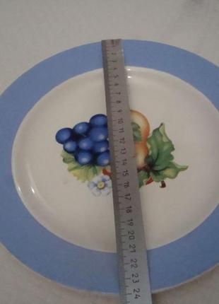 Тарелка фрукты ссср буды №968 )