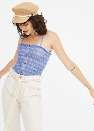 Новый топ на бретелях pull & bear