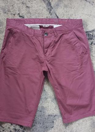 Мужские брендовые коттоновые шорты бриджи esprit, 36 размер.1 фото