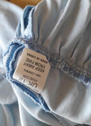 Летнее платье джинс 4