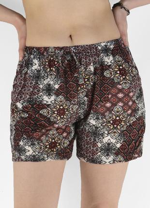 Шорты женские короткие в горошек tovta (венгрия) летние короткие шорты красный цвет m\l