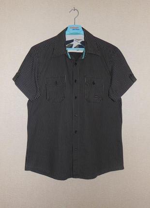 Стильна сорочка, рубашка натуральна topman arcadia grоup limited (британія) р. l2 фото