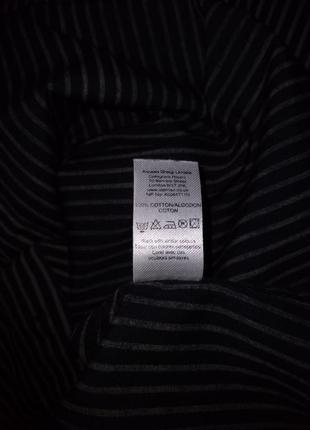 Стильная рубашка натуральная topman arcadia grоup limited (британия) р. l10 фото