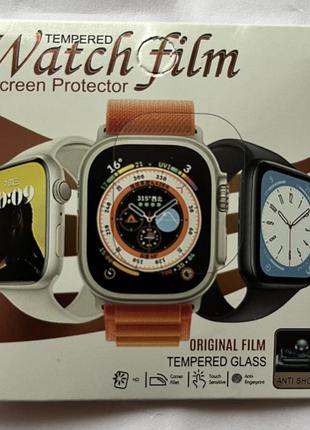 Захисна плівка apple watch 8 7 6 se 5 4 3, прозора плівка з повним покриттям для iwatch series 49 мм.