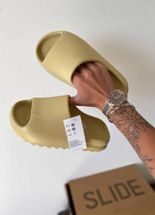 Чоловічі / жіночі шльопанці     adidas yeezy slide адидас изи слайды5 фото