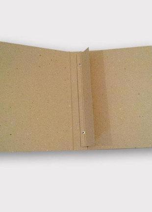 Папка архівна картонна без зав'язок з титульною сторінкою корінець 30 мм 230*320 мм4 фото