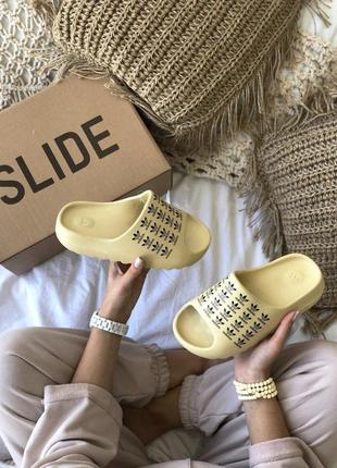 Чоловічі / жіночі шльопанці   adidas yeezy slide  адидас изи слайды3 фото