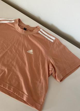 Футболка адидас adidas s original топ летний топ укороченная футболка3 фото