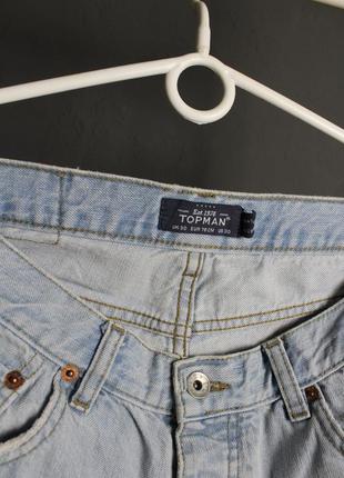Стильные джинсовые шорты topman4 фото