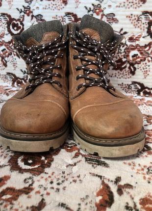 Кожаные ботинки toms шкіра шкіряні черевики чоловічі мужские6 фото
