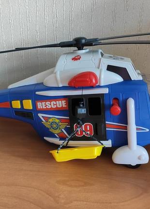 Іграшка dickie toys вертоліт рятувальної служби 41см