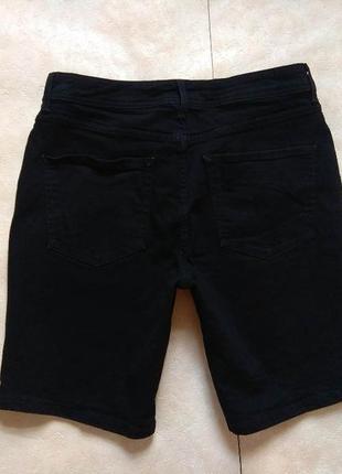 Мужские брендовые черные джинсовые шорты бриджи denim co, 34 размер.4 фото