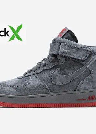 Кроссовки nike air force 1 high мех❄