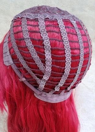 Парик для образа русалочки русалки красный парик с длинными волосами для аниматоров