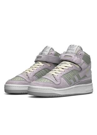 Жіночі кросівки adidas originals forum 84 mid all white