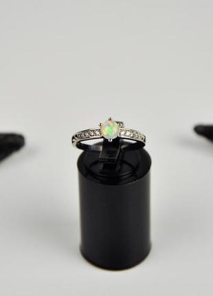 Серебряное кольцо опал арт. 77907