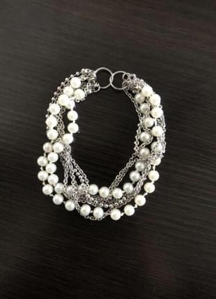 Браслет жемчуг