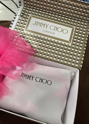 Атласные туфли/босоножки фуксия в стиле jimmy choo2 фото