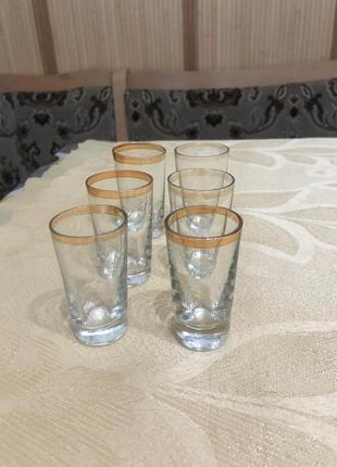 Рамки/ чарки з позолотою