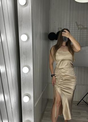 Сатинова сукня 💔6 фото