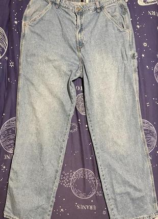 Широкие высокие джинсы h&m4 фото