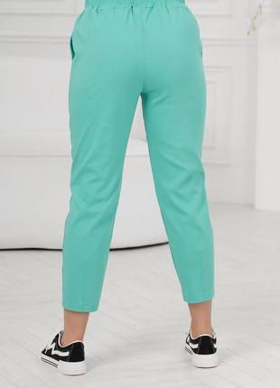 Женские брюки джинс бенгалин размер 58-60 на об 140 см2 фото