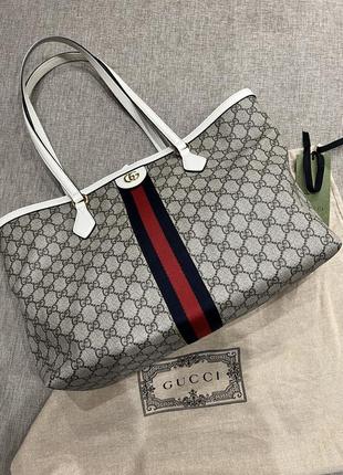 Сумка gucci ophidia gg medium tote оригинал