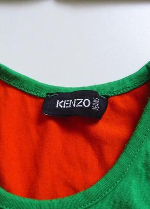 Яркаий топ kenzo 🧡💚7 фото