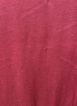 Кофта светр малинового кольору4 фото